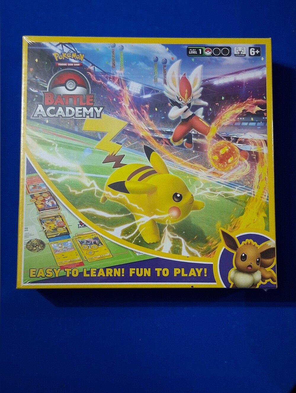 Pokémon Trading Card Game Battle Academy (Cinderace V Pikachu V Eevee V) Sealed